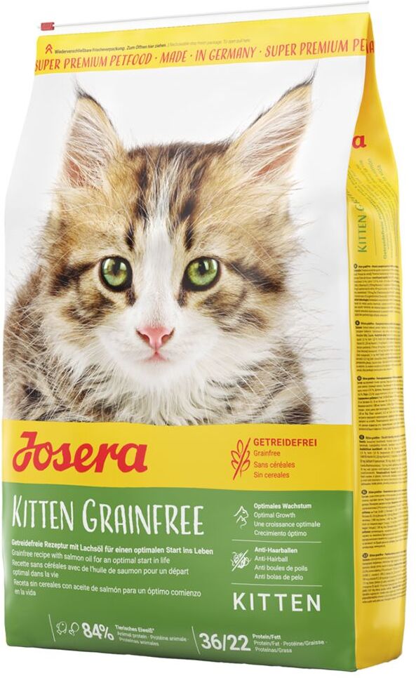 Josera 2x 10kg Kitten Getreidefrei Josera Trckenfutter für Katzen