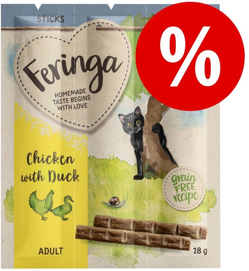 Feringa 36 x 6 g Feringa Sticks zum Sonderpreis! - Lachs und Forelle