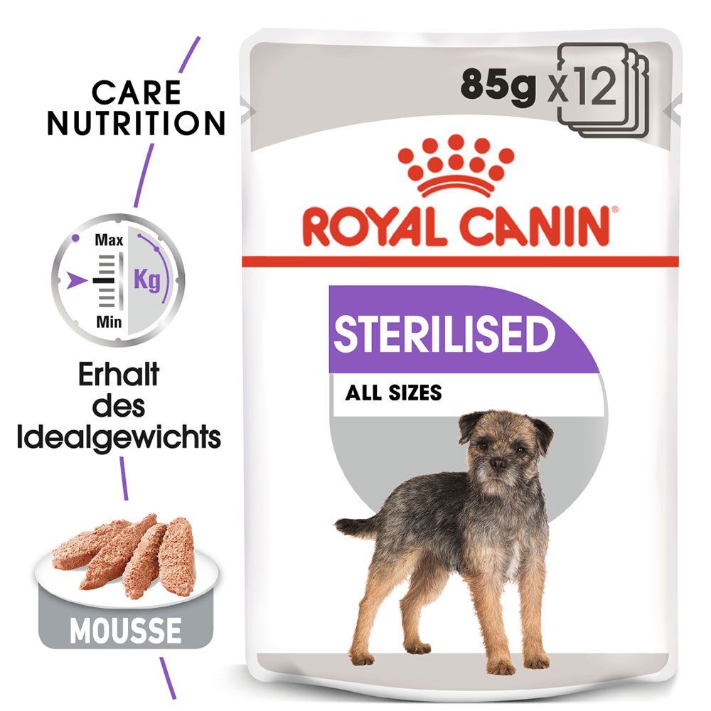 Royal Canin Care Nutrition 48x 85g CCN Sterilised Wet Royal Canin Nassfutter für Hunde