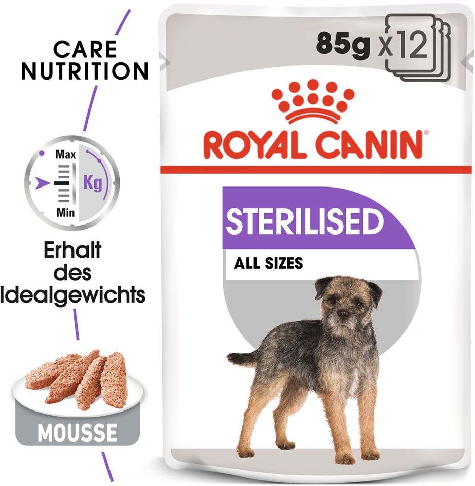 Royal Canin Care Nutrition 12x 85g CCN Sterilised Wet Royal Canin Nassfutter für Hunde