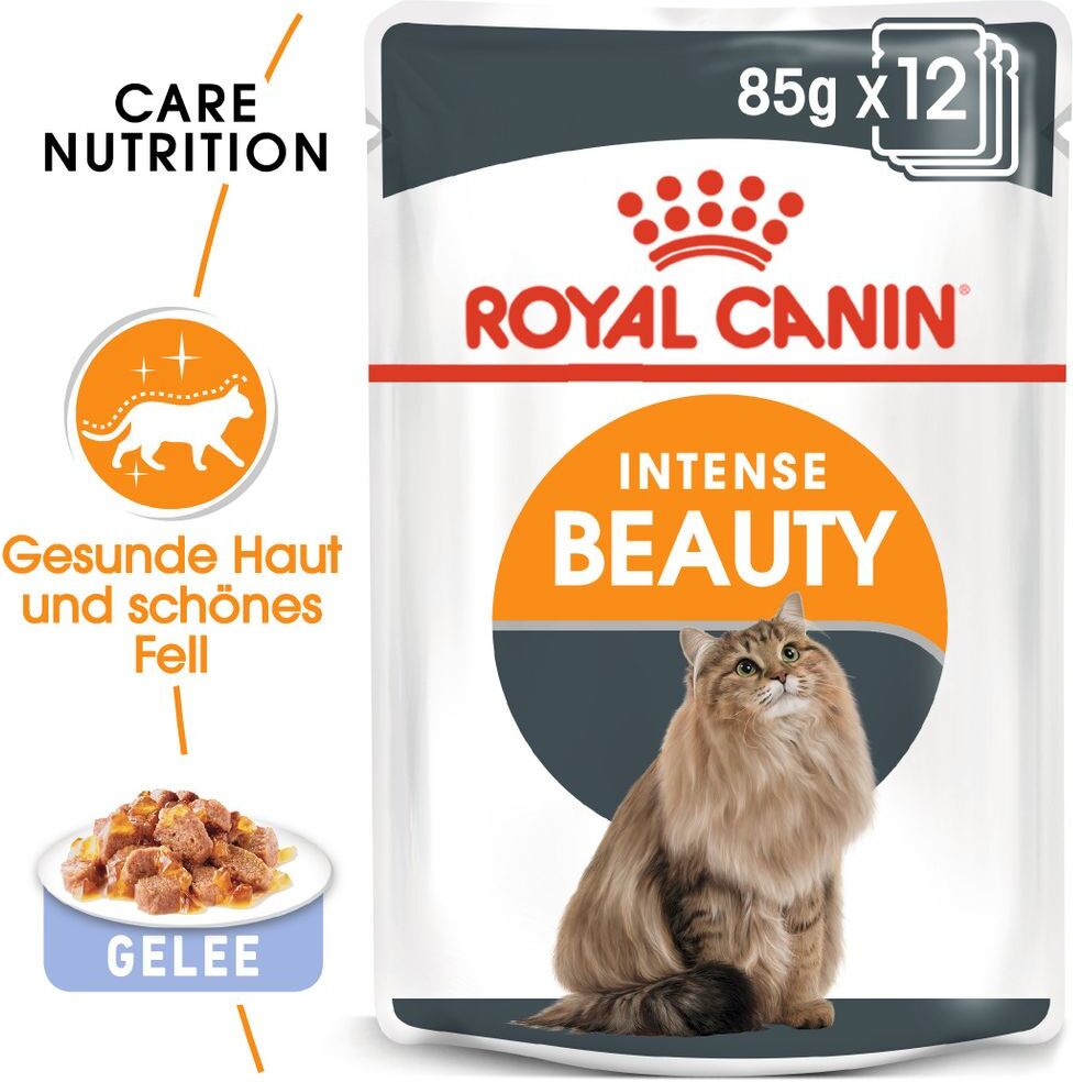 Royal Canin 24x 85g Intense Beauty in Gelee Royal Canin Katzenfutter nass