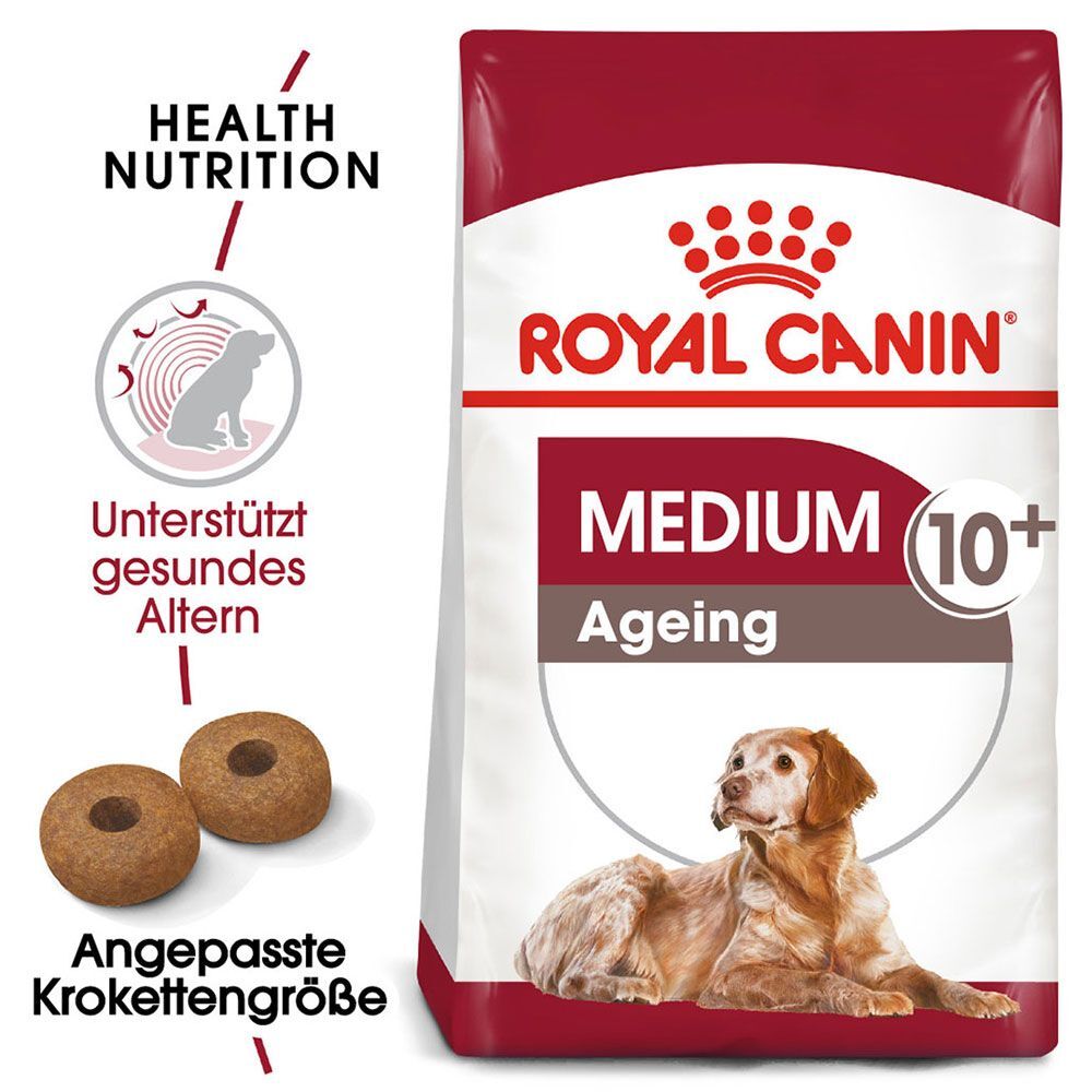 Royal Canin Size 15kg Medium Ageing 10+ Royal Canin Trockenfutter für Hunde