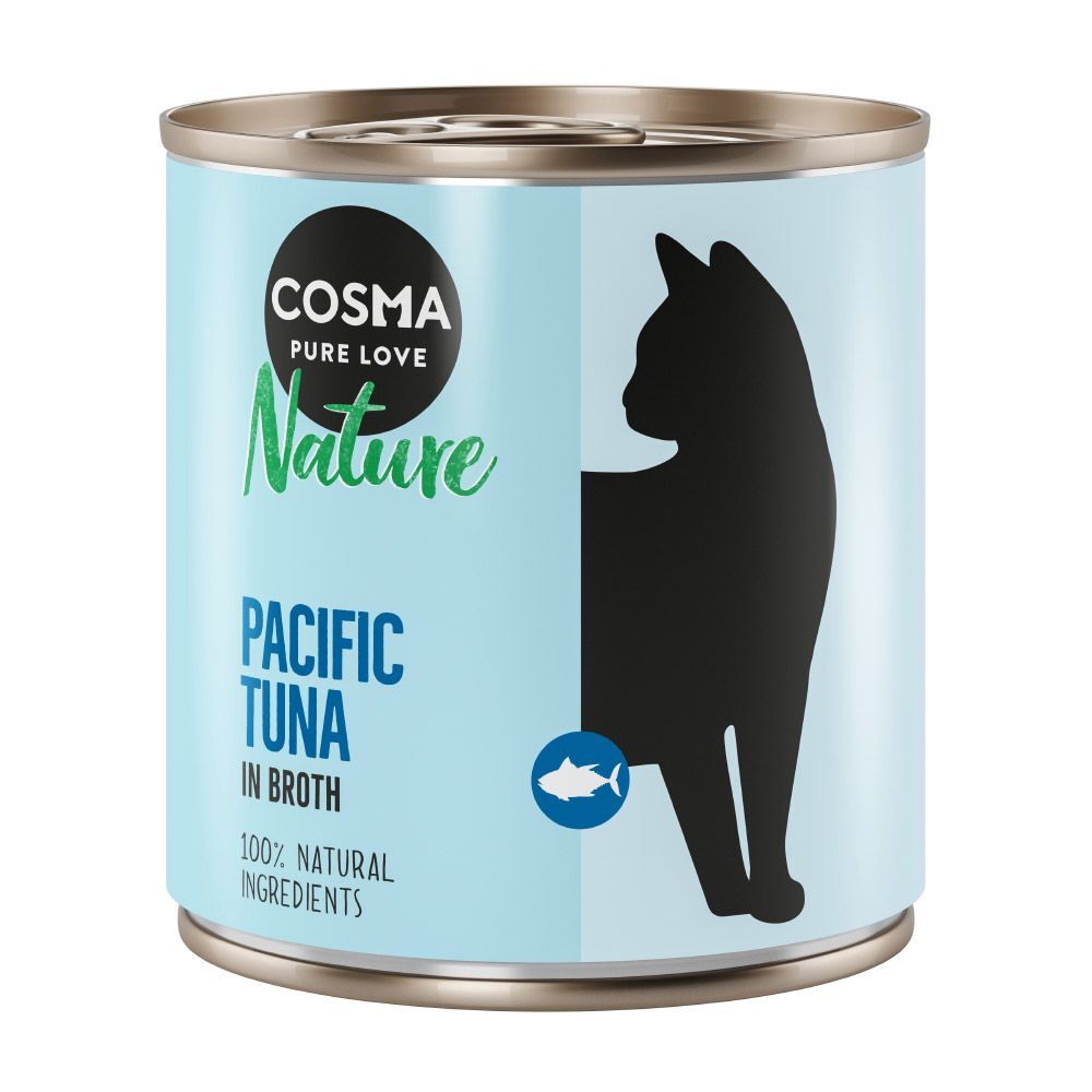 Cosma 6x 280g Nature Hühnchenfilet Cosma Nassfutter für Katzen