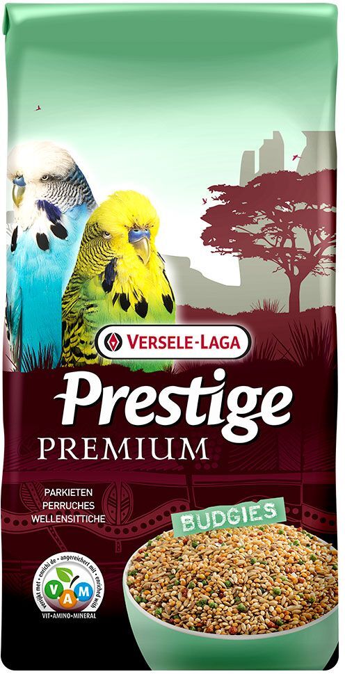 Versele Laga 2x 2,5kg Premium Wellensittiche Prestige Vögelfutter