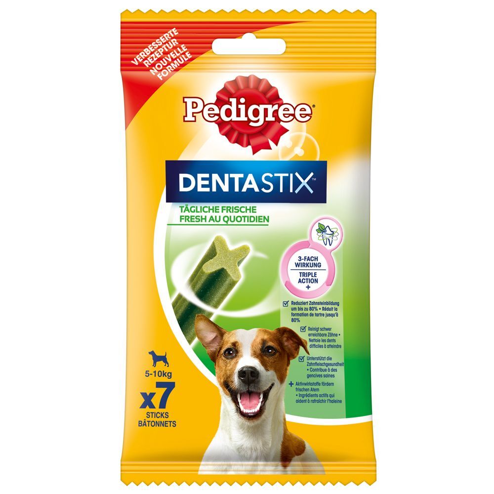 Pedigree 168 Stk. Dentastix Fresh Tägliche Frische Pedigree Snacks für kleine Hunde