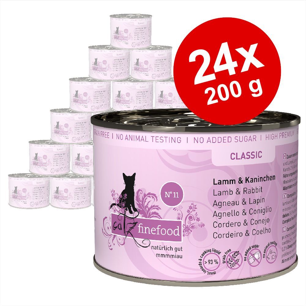 catz finefood 24x 200g Huhn & Fasan catz finefood Nassfutter für Katzen