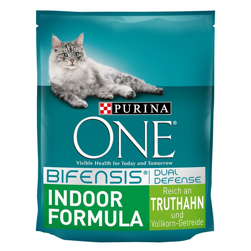 Purina One 2x 9,75kg Indoor Formula Purina ONE Trockenfutter für Katzen