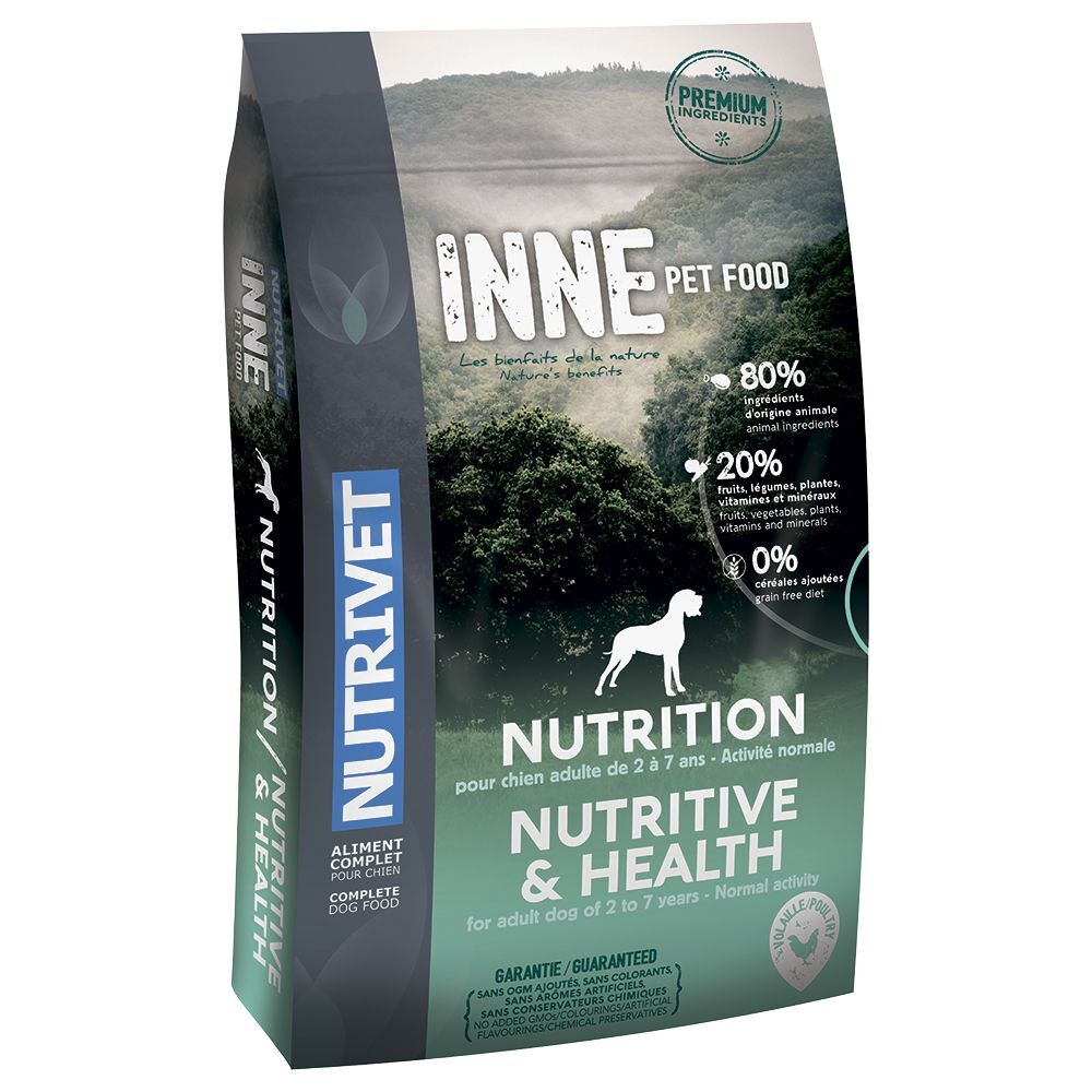 Nutrivet 2x 12kg Inne Dog Nutritive Nutrivet Trockenfutter für Hunde