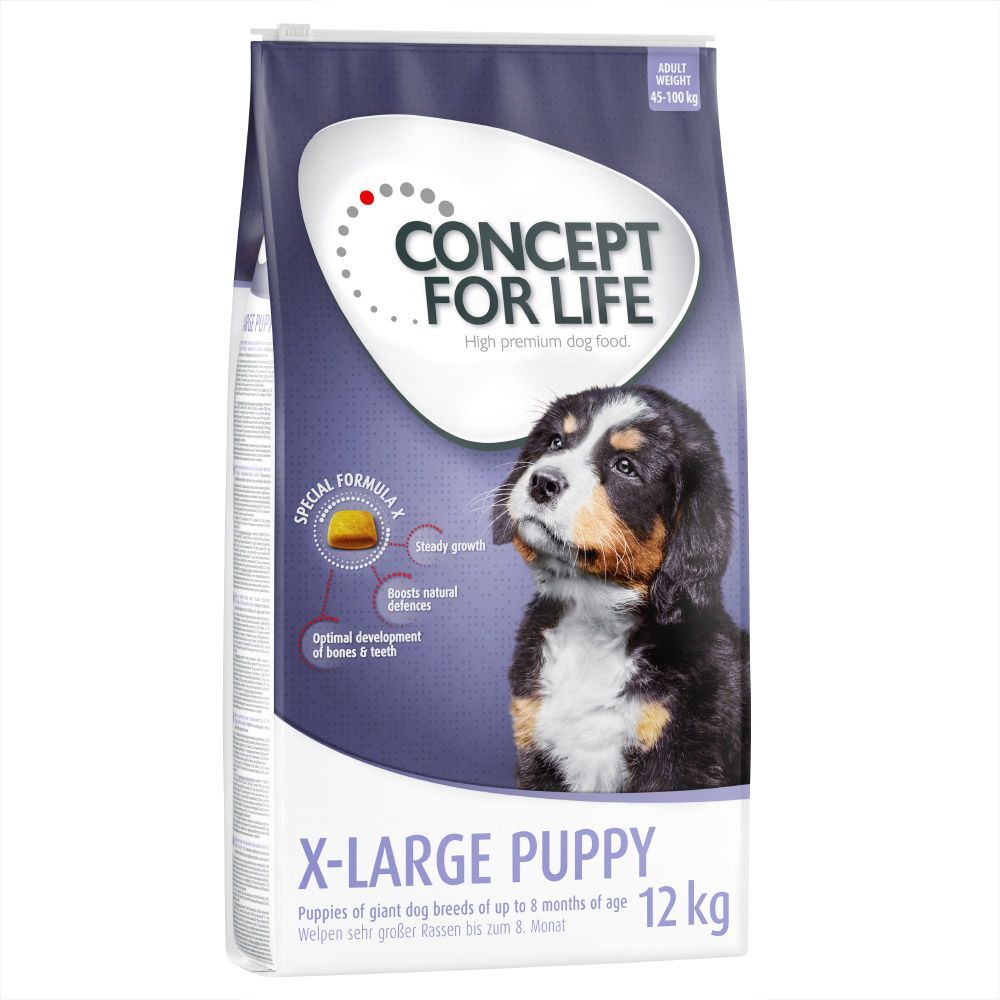 Concept for Life 12kg X-Large Puppy Concept for Life Trockenfutter für Hunde