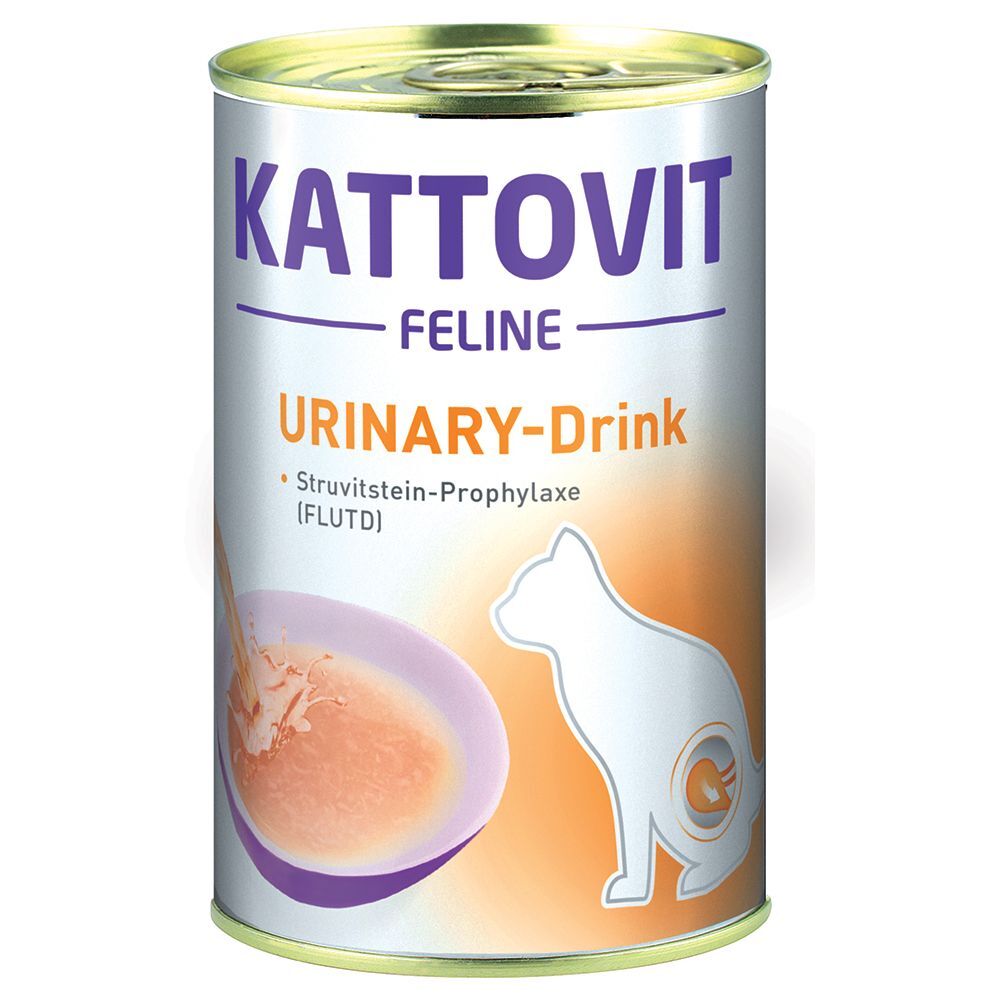 Kattovit 24x 135ml Urinary Drink Kattovit, Spezialfutter für Katzen