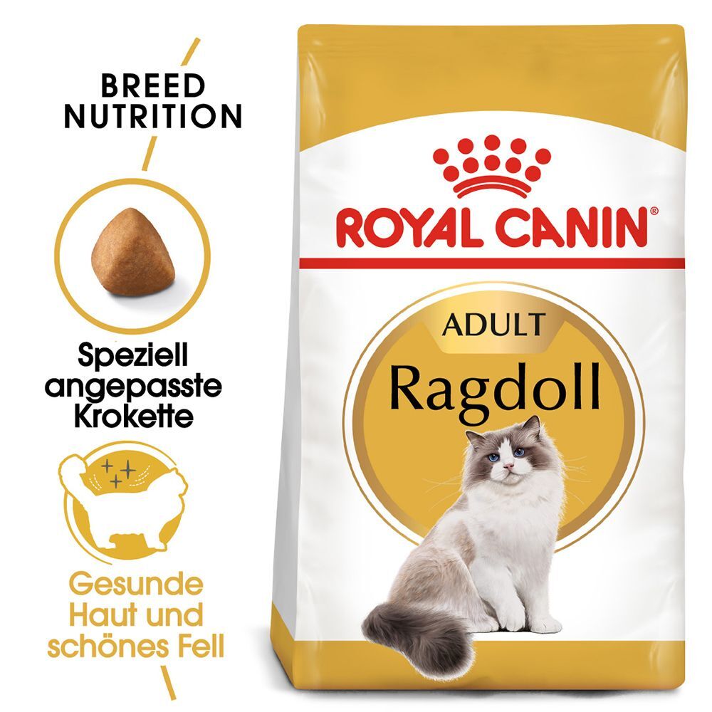Royal Canin Breed 2x 10kg Ragdoll Adult Royal Canin Trockenfutter für Katzen