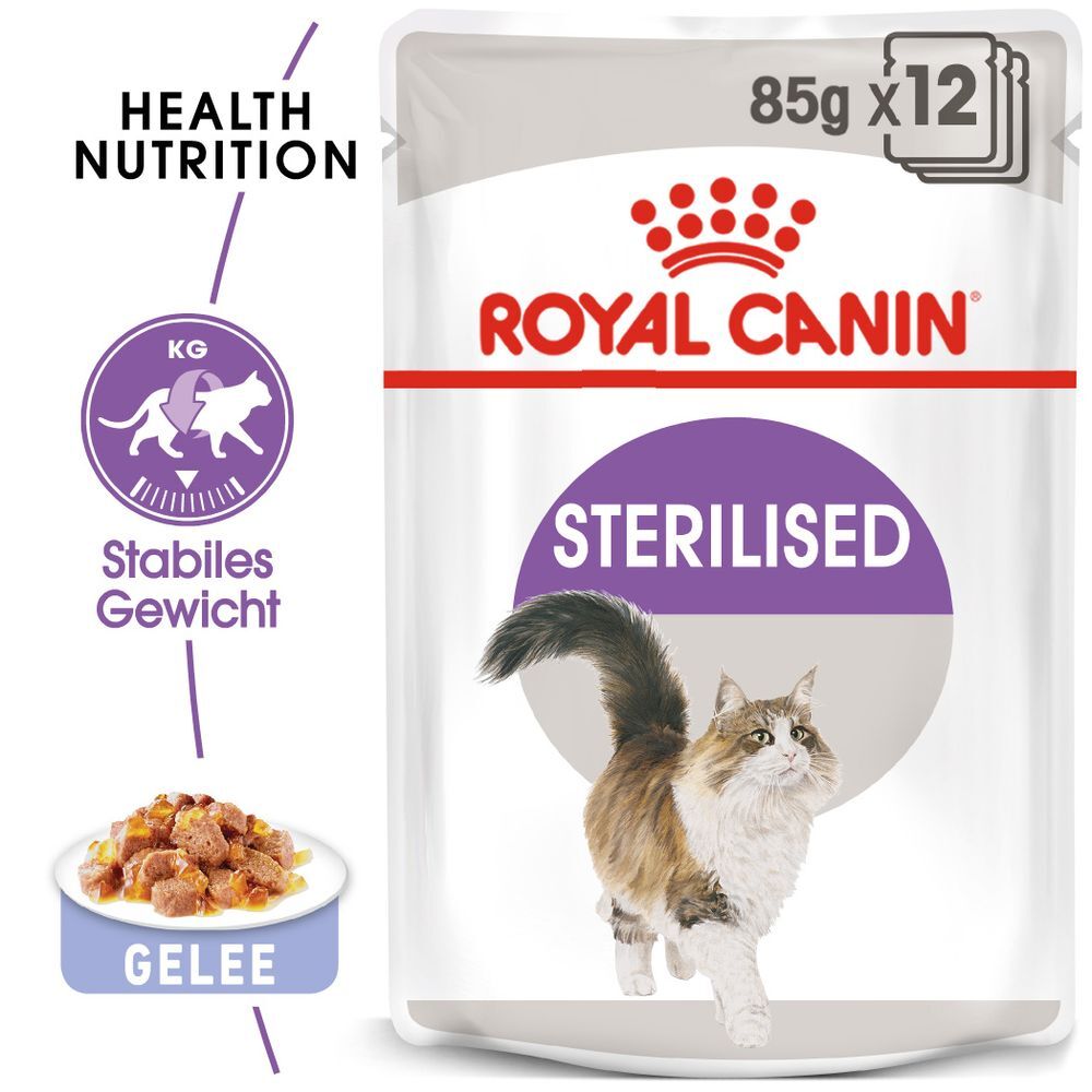 Royal Canin 96x 85g Sterilised in Gelee Royal Canin Katzenfutter nass