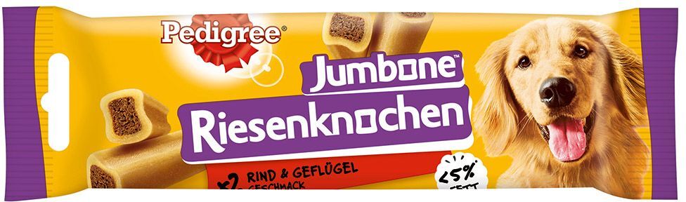 Pedigree 180g (2 Stück) Riesenknochen Medium Huhn Pedigree Hundesnacks