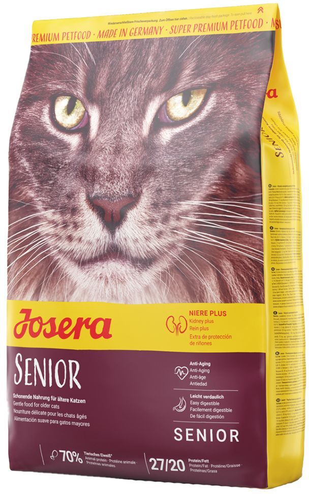 Josera 2x 10kg Senior Josera Trockenfutter für Katzen