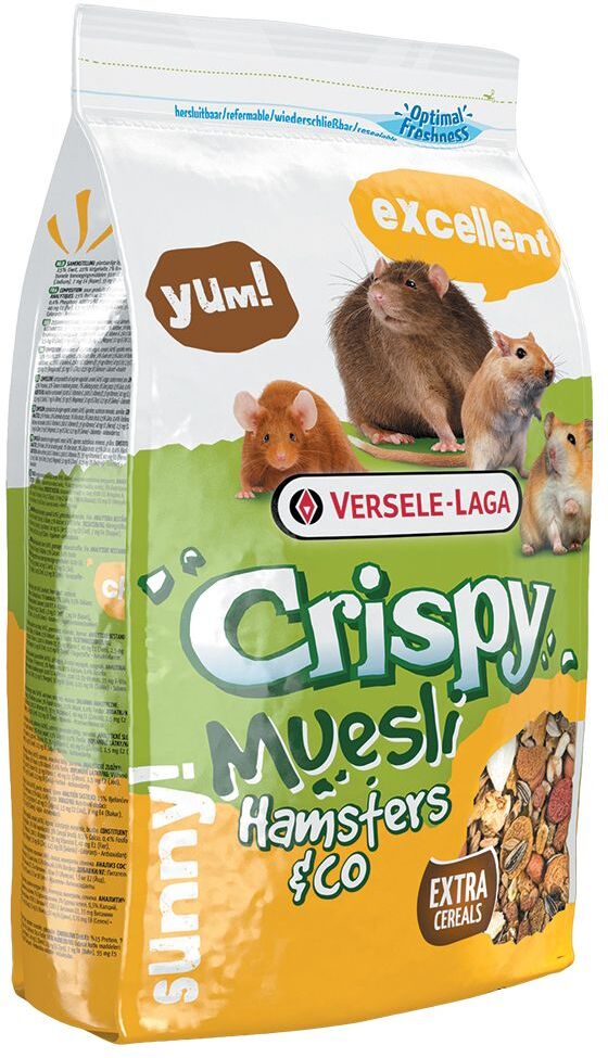 Versele Laga 2,75kg Crispy Müsli Hamsters & Co Versele Laga Nagerfutter