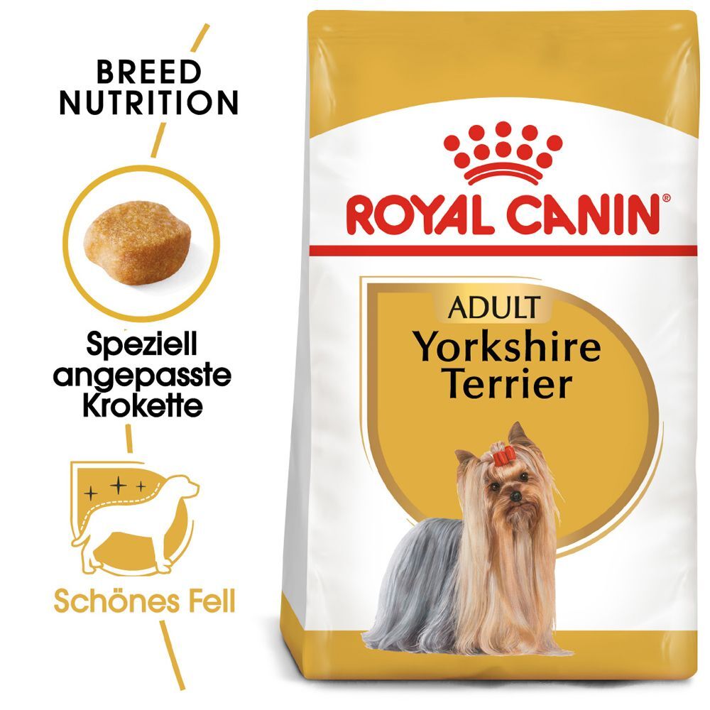 Royal Canin Breed 2x 7,5kg Yorkshire Terrier Adult Royal Canin Trockenfutter für Hunde