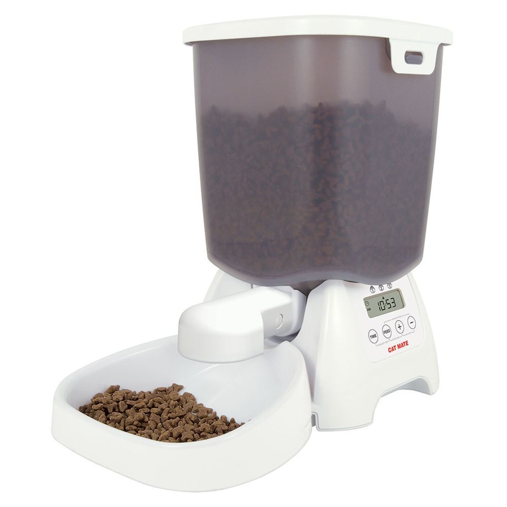 Cat Mate Futterautomat C3000 für 3kg Trockenfutter