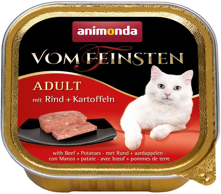 Animonda Vom Feinsten 6x 100g vom Feinsten Adult Putenherzen Animonda Katzennassfutter