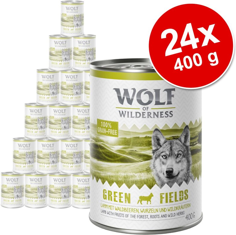 Wolf of Wilderness 24 x 400g Adult Wolf of Wilderness The Taste Of Canada getreidefreies Hundefutter nass