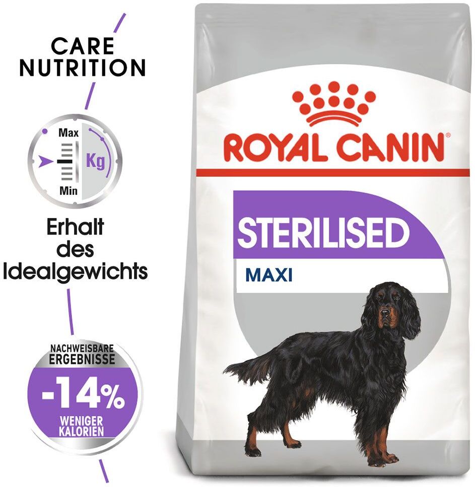 Royal Canin Care Nutrition 9kg CCN Sterilised Maxi Royal Canin Trockenfutter für Hunde