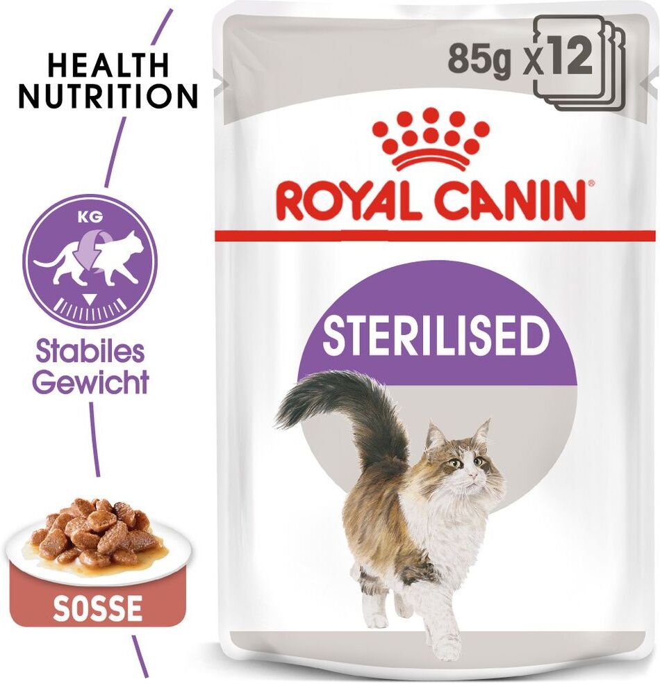 Royal Canin 48x 85g Sterilised in Sosse Royal Canin Katzenfutter nass