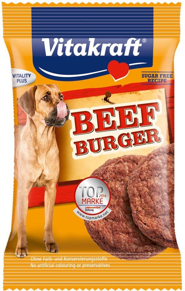 Vitakraft 24x 2 Stück Beef Burger Vitakraft Hundesnacks