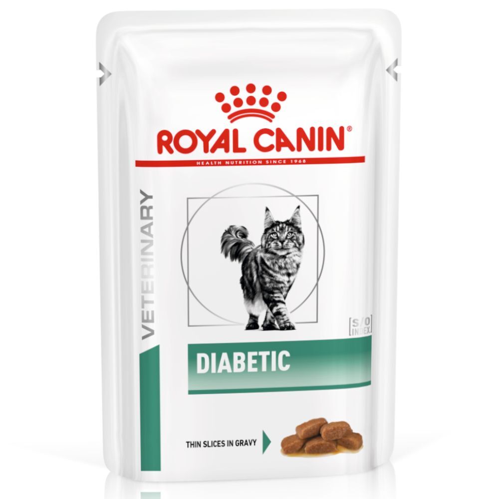 Royal Canin Veterinary Diet 12x 85g Feline Diabetic Royal Canin Veterinary Diet Nassfutter für Katzen