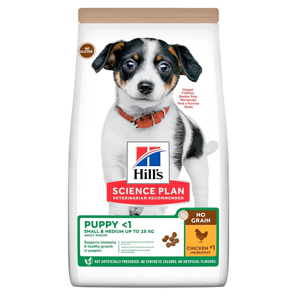 Hill's Science Plan 14kg Science Plan Puppy <1 No Grain mit Huhn Hill's Trockenfutter für Hunde