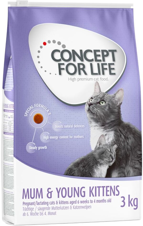 Concept for Life 400g Mum & Young Kittens Concept for Life Katzenfutter trocken