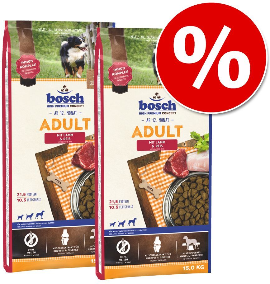 Bosch HPC Plus 2x 12,5kg Strauss & Kartoffel Bosch HPC Plus Trockenfutter für Hunde