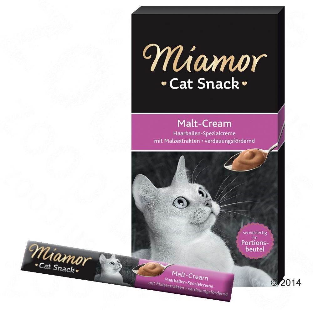 Miamor Cat Snack Malt-Cream - 6 x 15 g