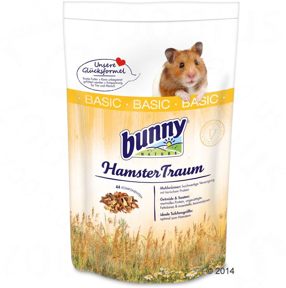 Bunny 600g HamsterTraum BASIC Bunny Nagerfutter