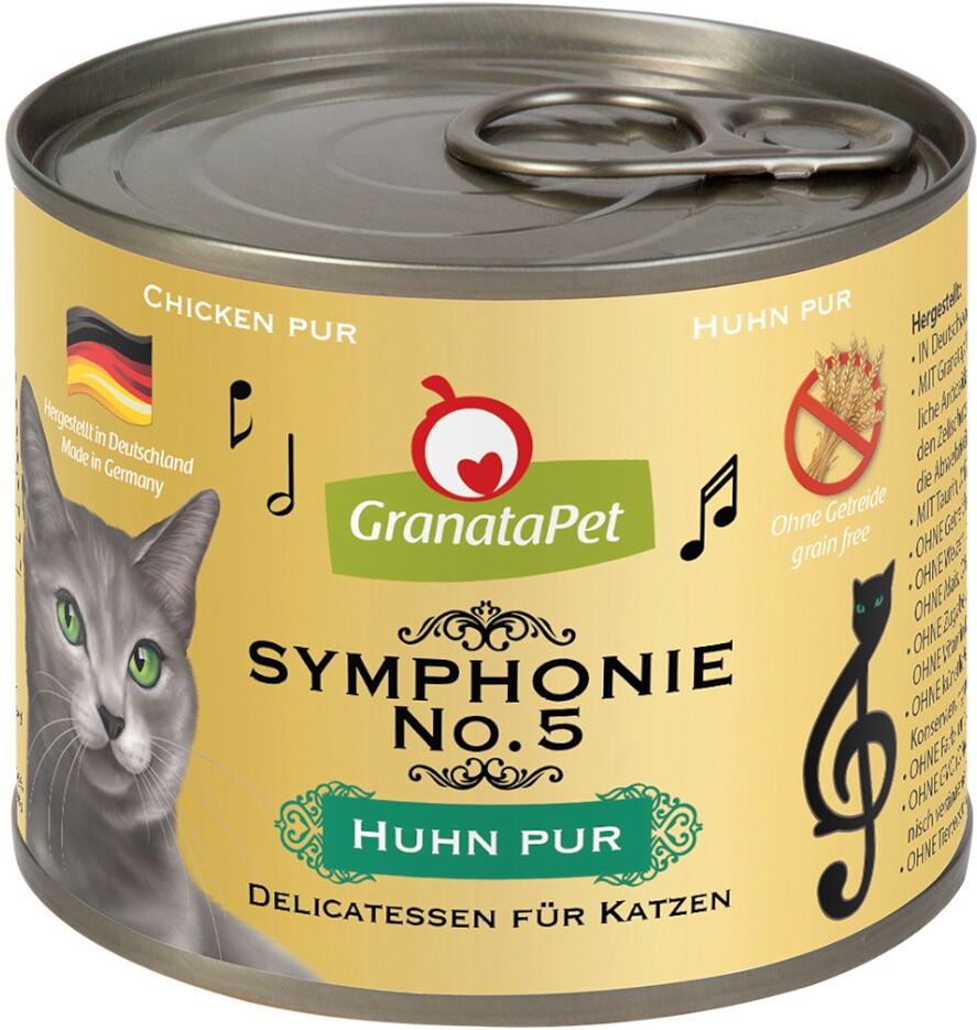 Granatapet 6x 200g Symphonie Lachs & Pute Granatapet Nassfutter für Katzen