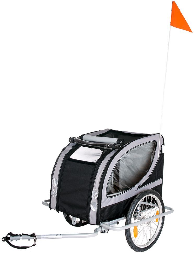 Karlie Veloanhänger No Limit Doggy Liner Paris de Luxe bis 50kg - L148 x B90 x H88cm