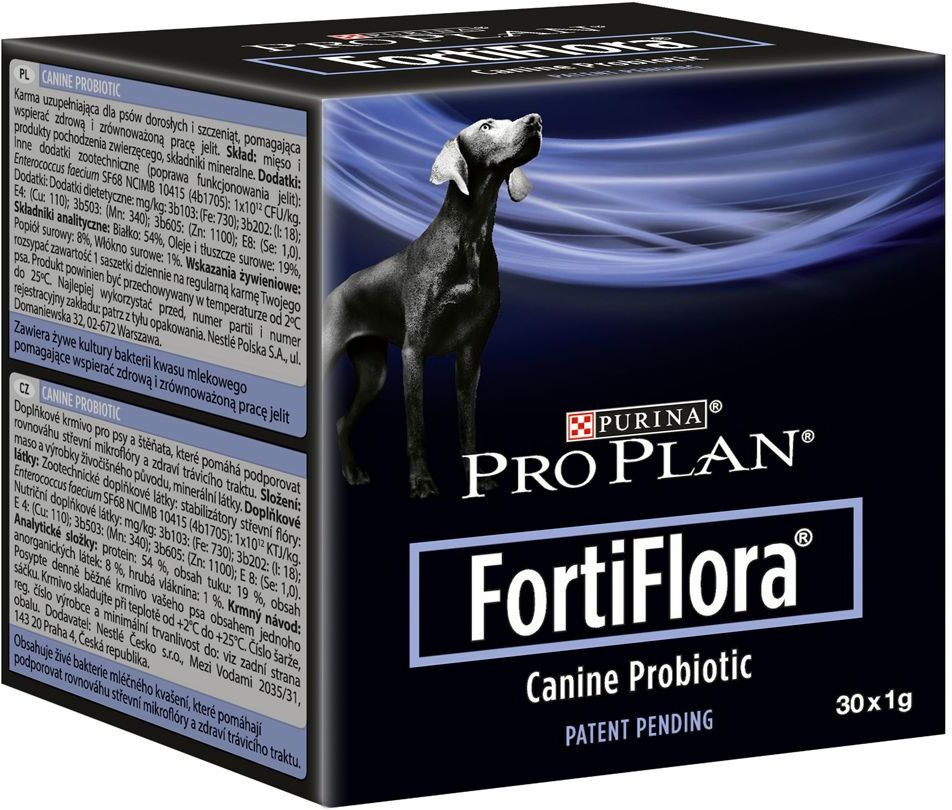 Pro Plan 2x 30g Pro Plan Fortiflora Canine Probiotic Purina für Hunde