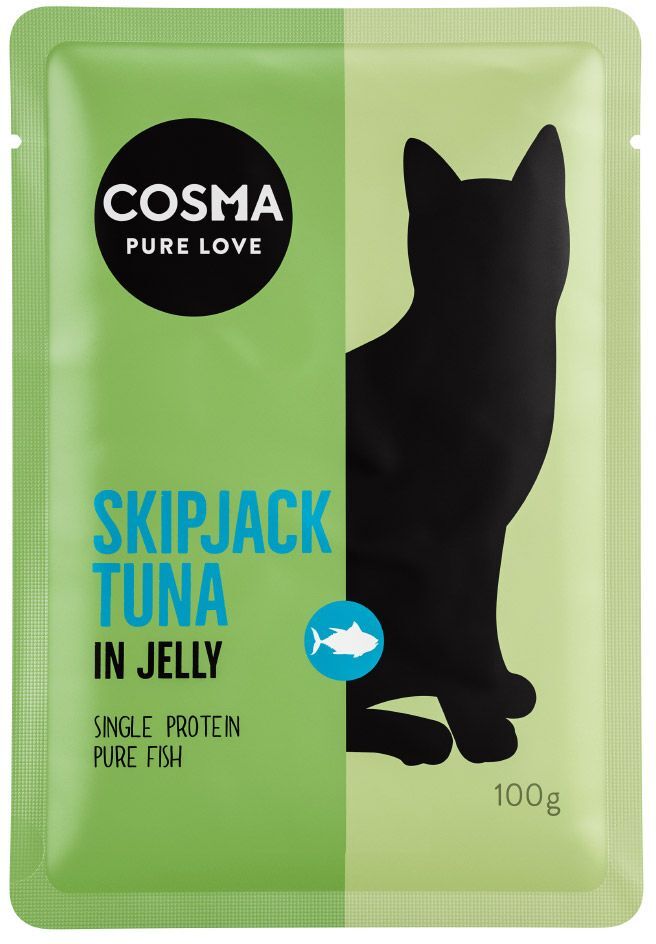 Cosma 6x 100g Original Lachs Cosma Nassfutter für Katzen