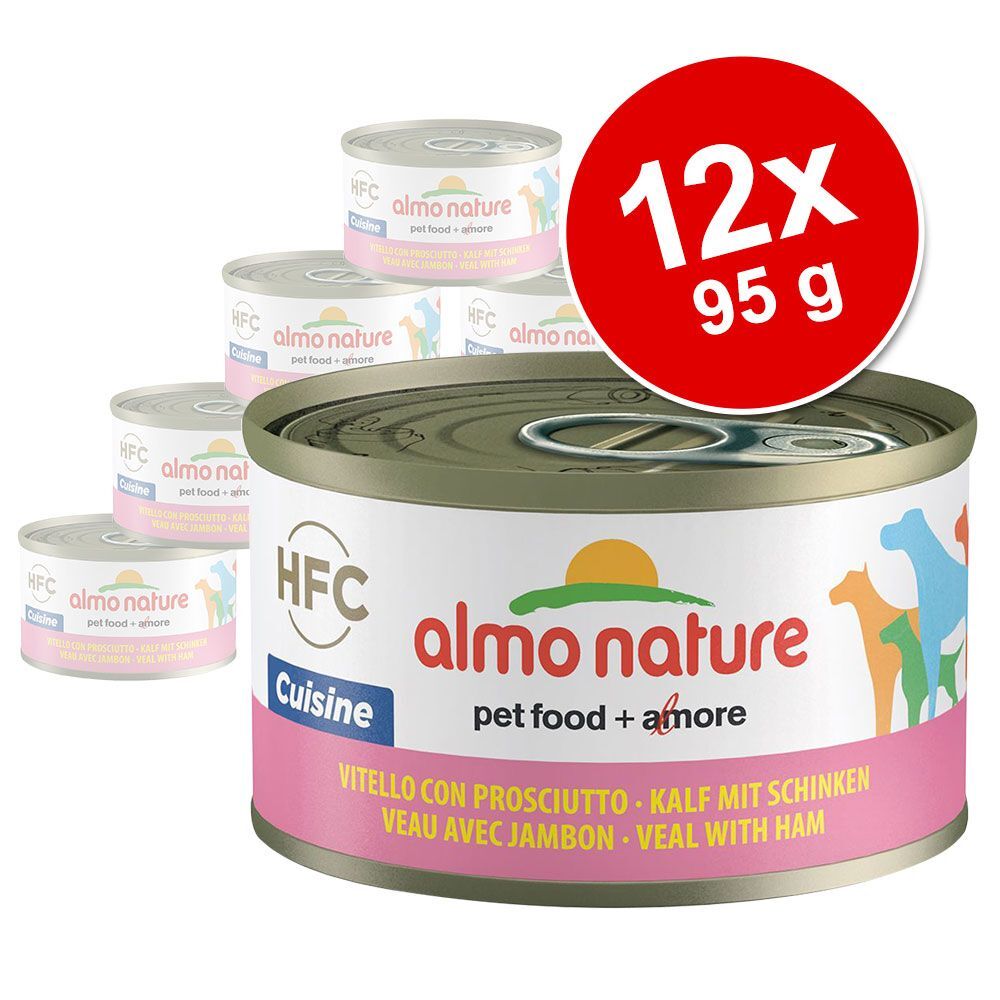 Almo Nature Classic 12x 95g HFC Hühnerfilet Almo Nature Nassfutter für Hunde