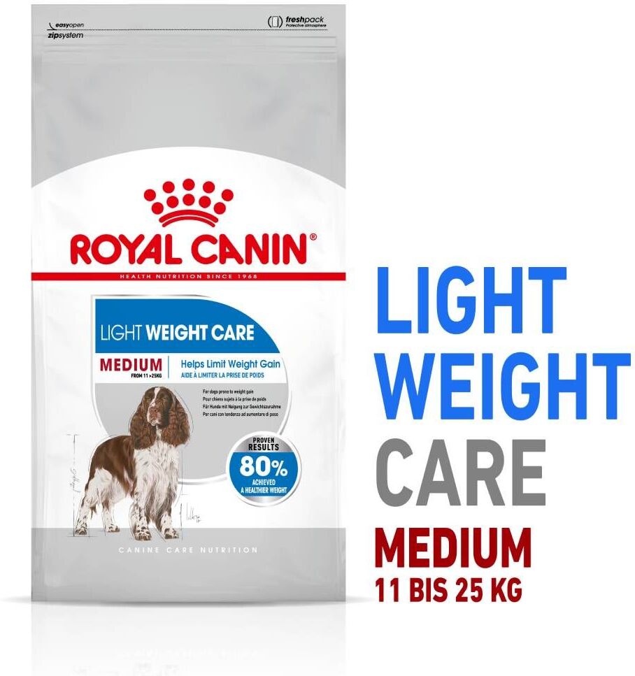 Royal Canin Care Nutrition 12kg CCN Light Weight Care Medium Royal Canin Trockenfutter für Hunde