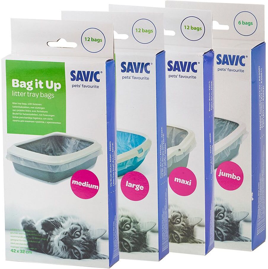 Savic Bag it Up Litter Tray Bags Maxi 12 Stück