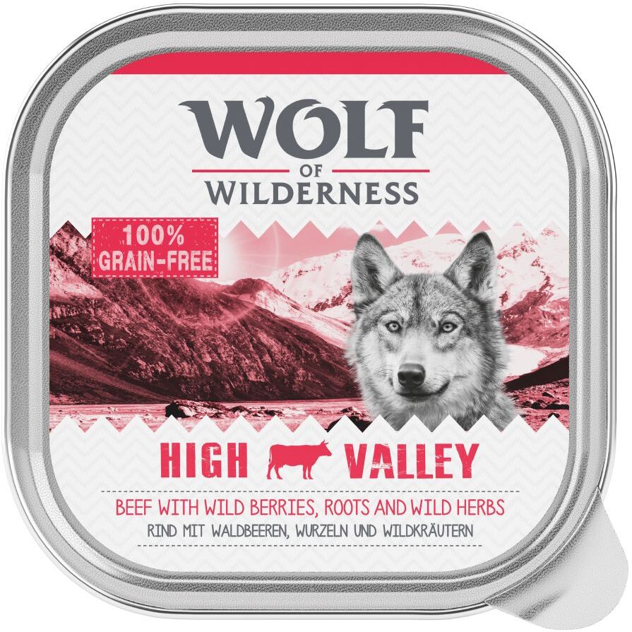 Wolf of Wilderness 6x 300g Adult Pute Wolf of Wilderness Nassfutter für Hunde