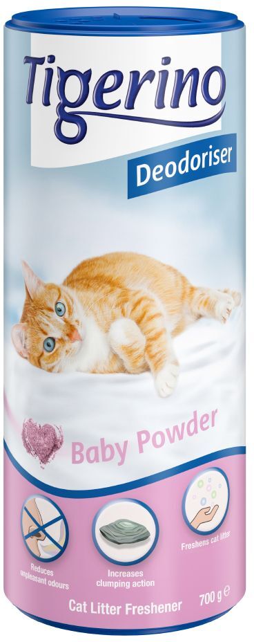 Tigerino 2x 700g Deodoriser Baumwollblütenduft Tigerino Katze