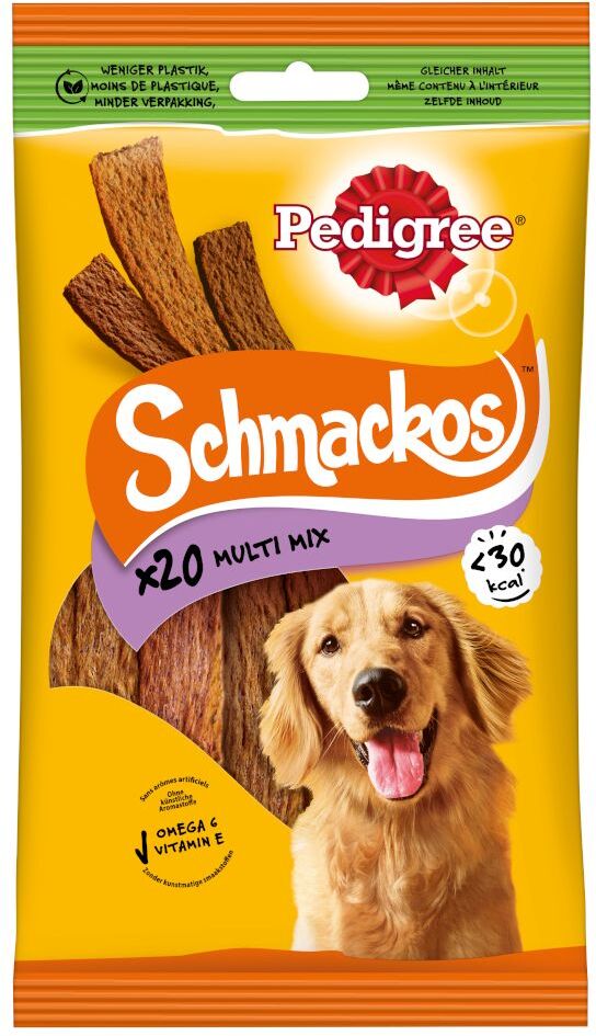 Pedigree 144g Schmackos Geflügelmix (20 Stück) Pedigree Hundesnacks