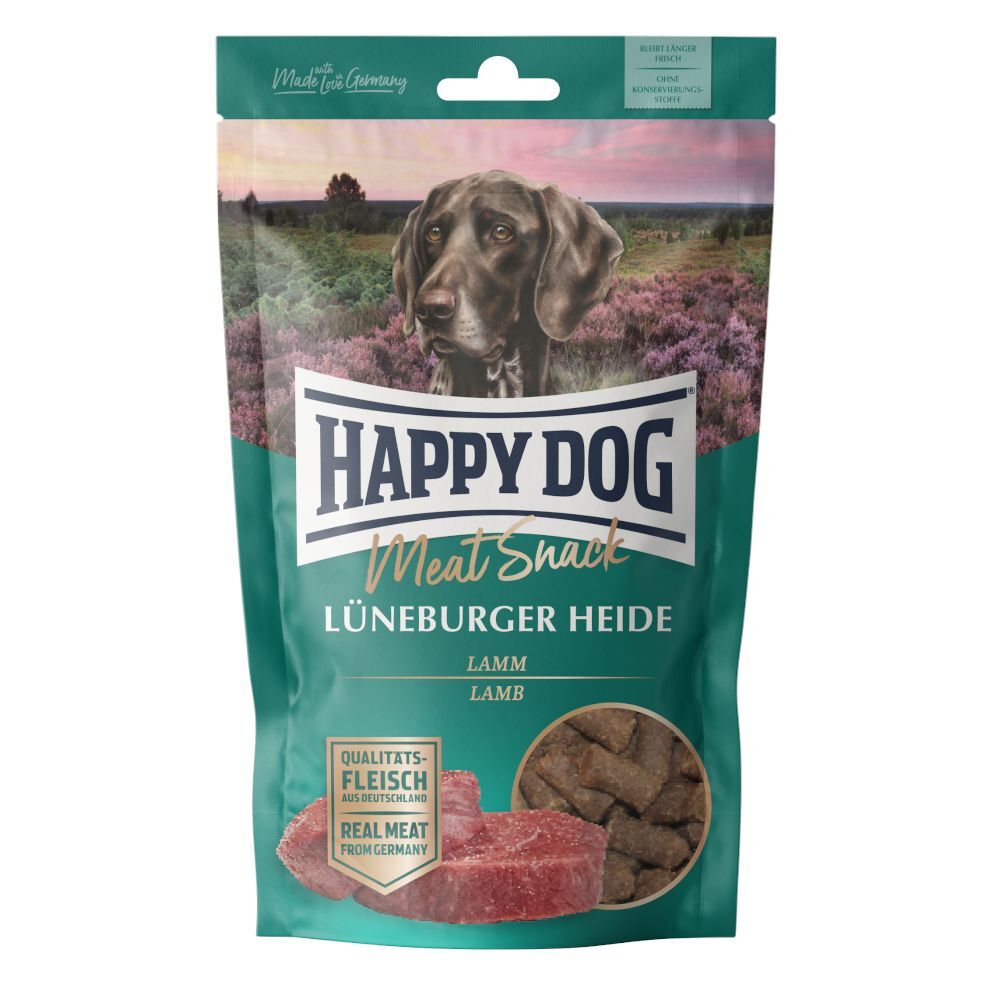 Happy Dog 3x 75g Meat Lüneburger Heide Happy Dog Hundesnacks