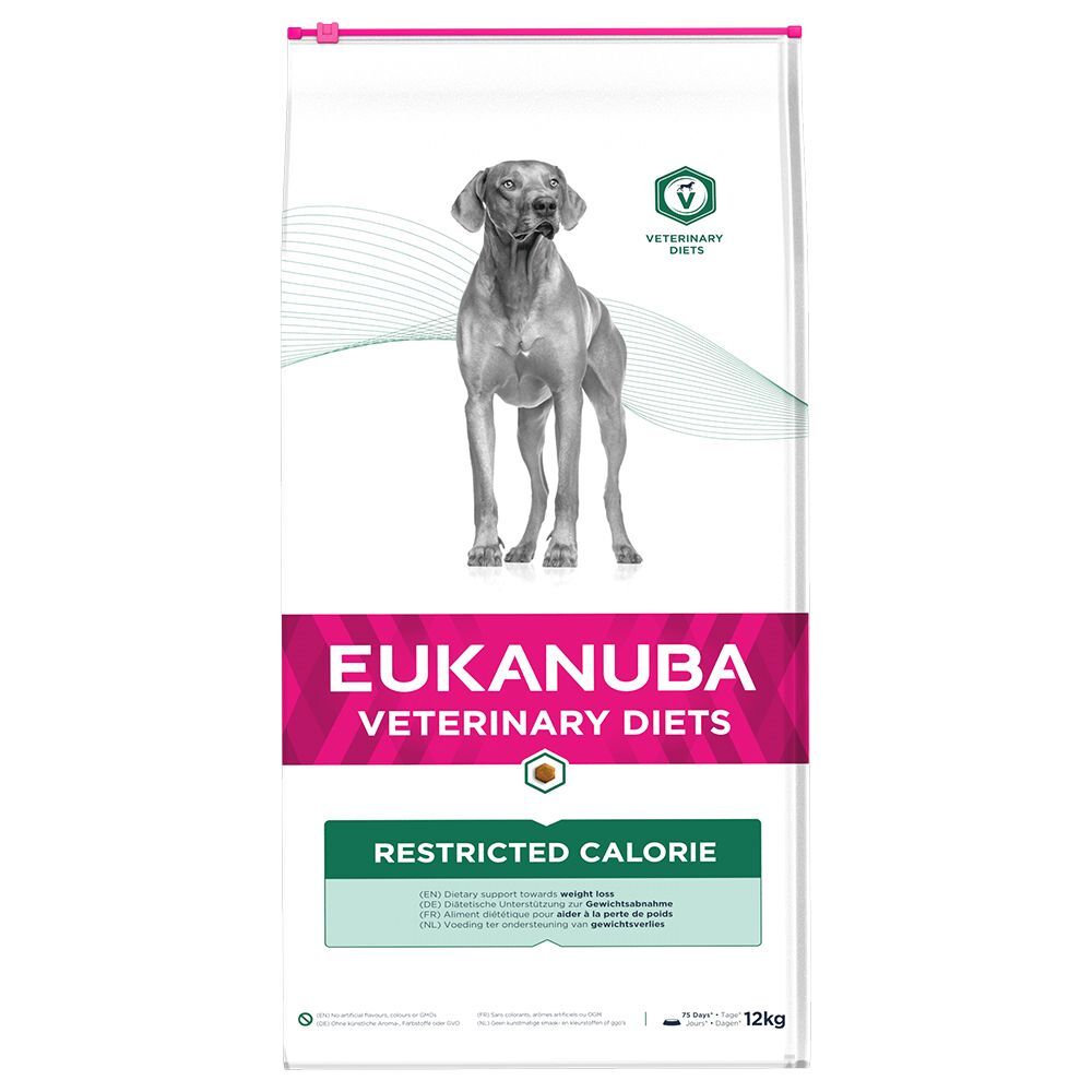 Eukanuba Veterinary Diet 12kg Restricted Calorie Eukanuba VETERINARY DIETS Trockenfutter für Hunde