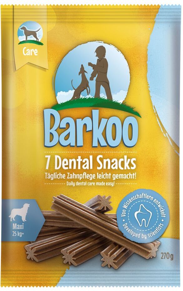 Barkoo 7 Stück Dental Snacks Barkoo Hundesnacks