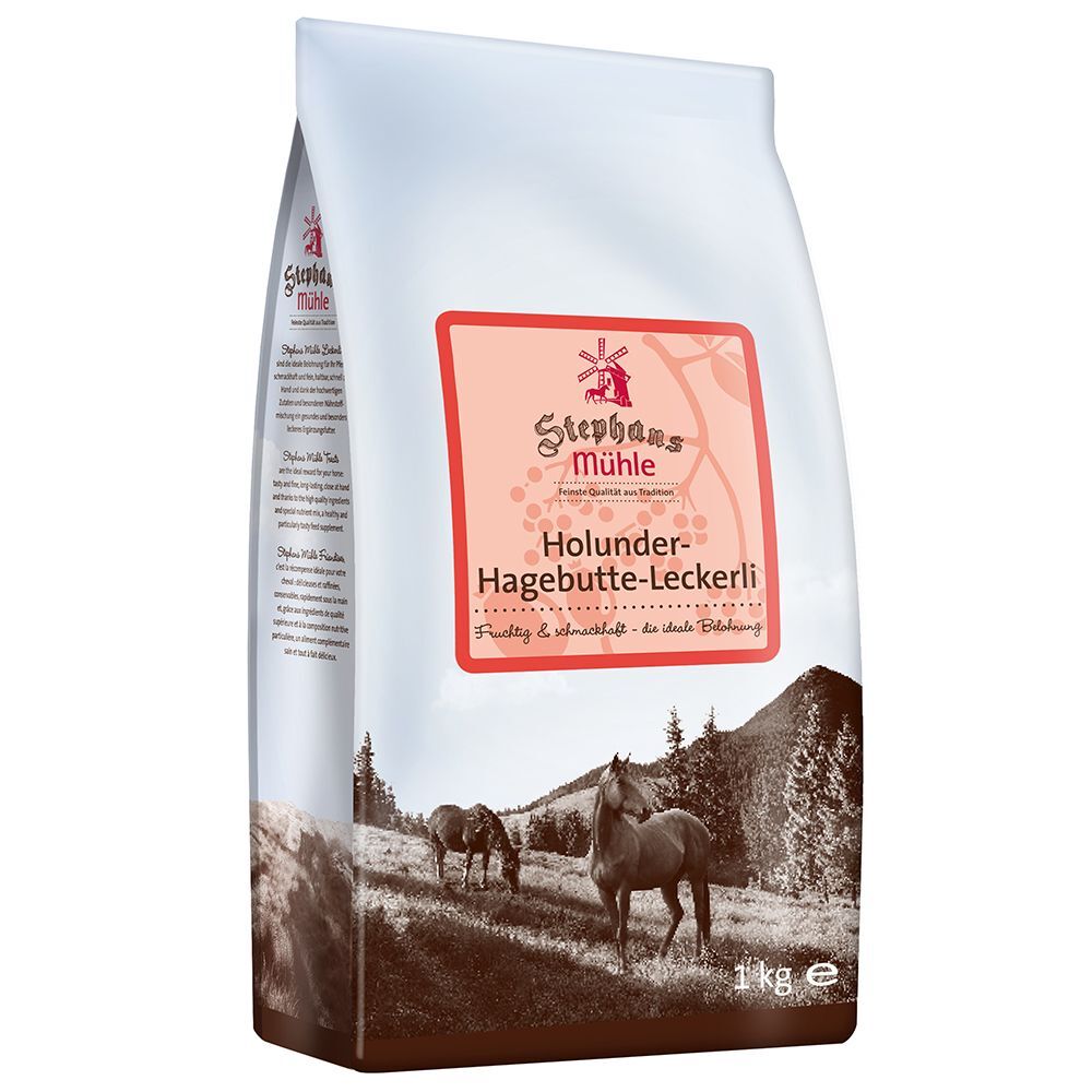 Stephans Mühle 1kg Stephans Mühle Holunder-Hagebutte Pferdeleckerli