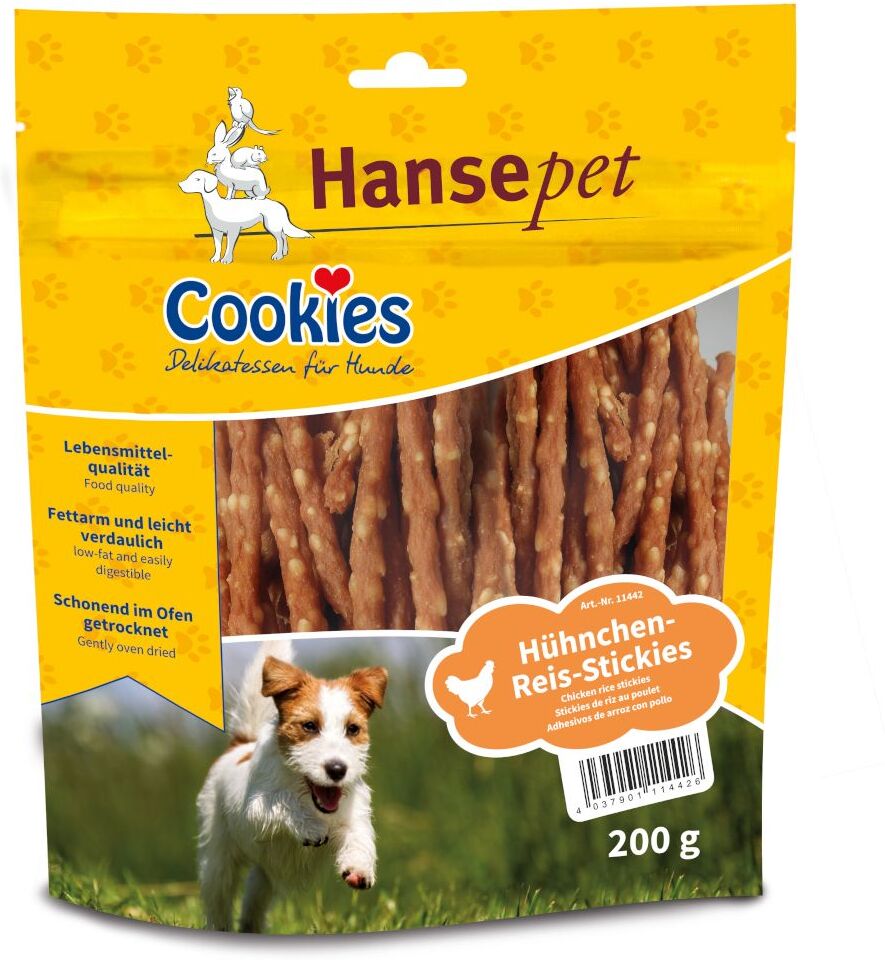 Cookie's 200g Delikatess Hühnchen Reis Stickies Cookies's Hundesnacks