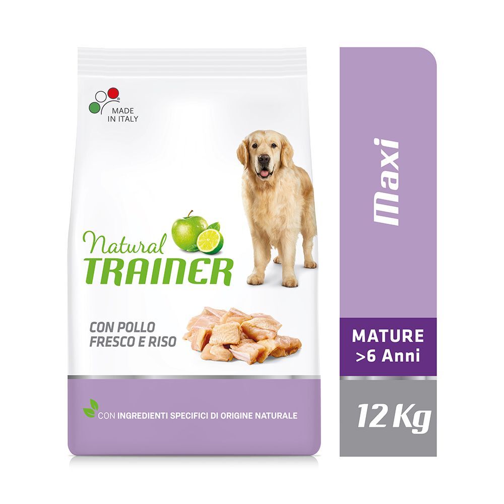 Trainer Natural Dog 12kg Senior Maxi Trainer Natural Nova Foods Trockenfutter für Hunde
