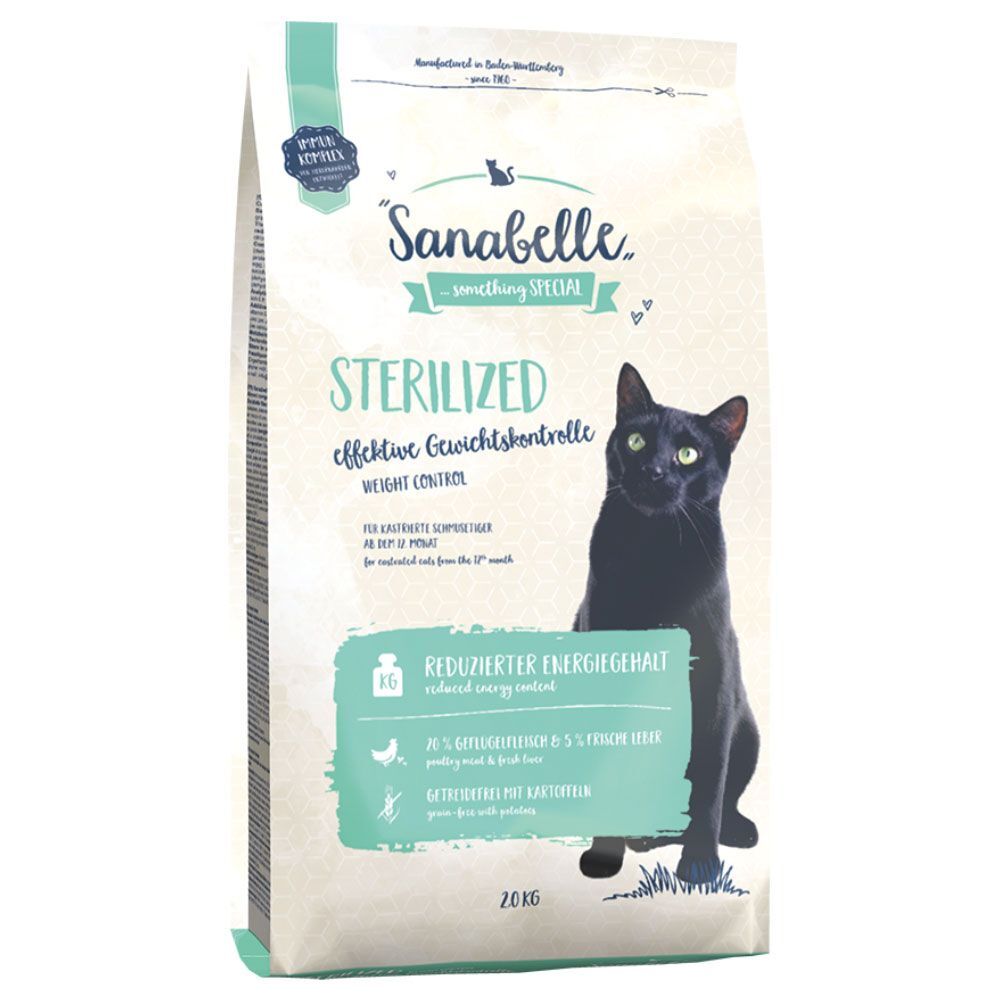 Sanabelle 2kg Sterilized Sanabelle Trockenfutter für Katzen