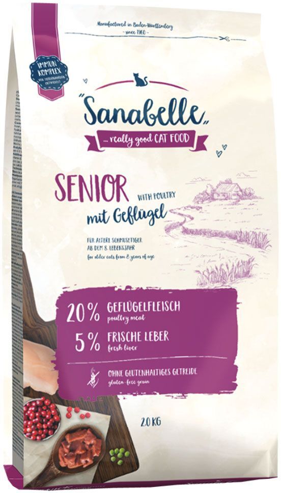 Sanabelle 10kg Senior Sanabelle Trockenfutter für Katzen